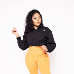 Polo Babe Midriff Crop Top (front) by KaiFits.com