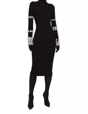 Dolce Midi Ribbed Dress
