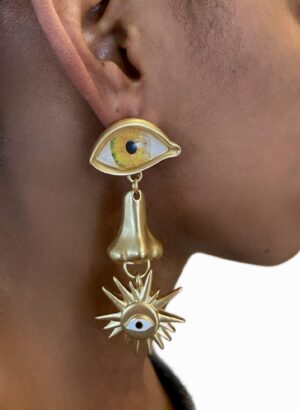 Sohi Clip On Eye Earring