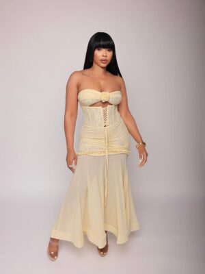 Butter Yellow Dress